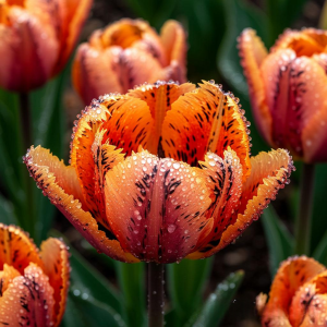 Тюльпан Литл Джем купить по цене от 199р. в интернет-магазине «Посадика» с доставкой почтой в в Алуште и по всей России – [изображение №1].